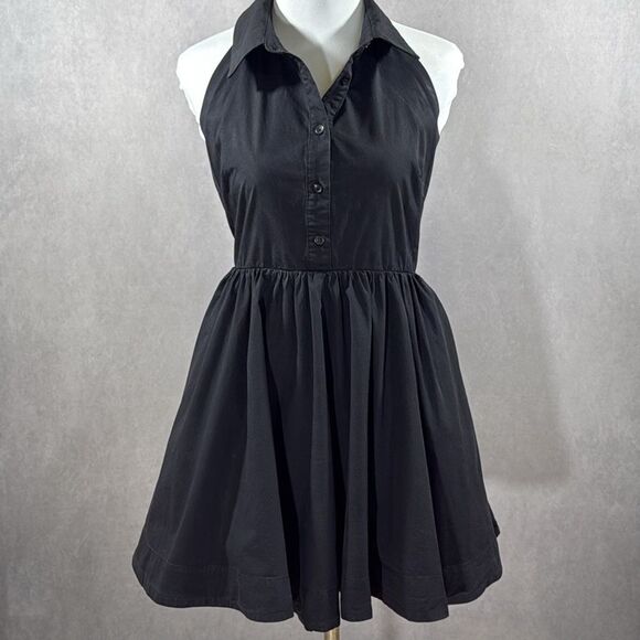 Mable Black Halter Dress - Picture 6 of 9